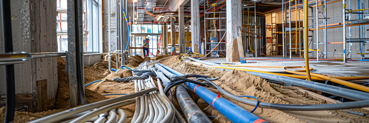 Монтаж внутренних и наружных сетей Фото №2 - windsun.net.ua