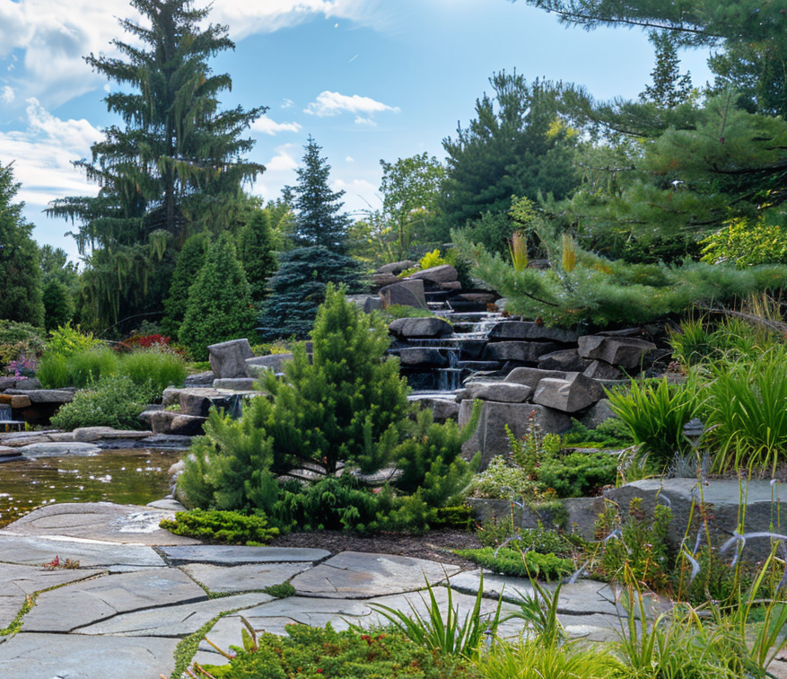 Подбор растений и материалов Фото №2 - windsun.net.ua