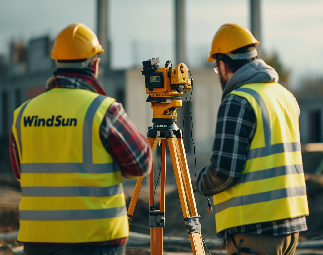 Геодезические работы Фото №2 Геодезические работы Фото №2 - windsun.net.ua